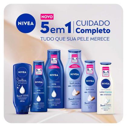 Imagem de NIVEA Loção Hidratante Corporal  Soft Milk  Hidratação Profunda