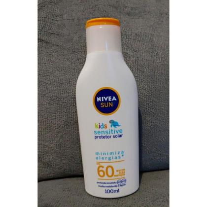 Imagem de Nivea protetor solar kids sensitive fps 60 100ml