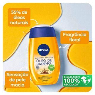 Imagem de NIVEA Sabonete Líquido Óleo de Banho 200ml