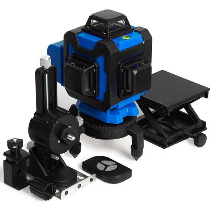 Imagem de Nível A Laser 16 Linhas Com Tripé Autonivelador Profissional 2 Baterias Recarregável