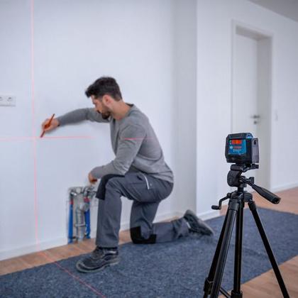Imagem de Nivel A Laser 2 Linhas Verdes Bosch Gll 12-22 G 12 Metros