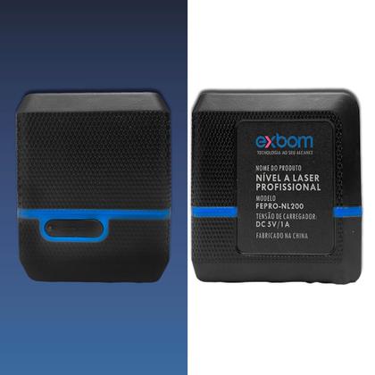 Imagem de Nível A Laser 3d 2 Linhas Para Medições Alcance 10m Bateria Recarregável Auto Ajustável