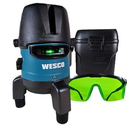 Imagem de Nivel a laser 5 linhas verdes base giratoria 360 ws8911k wesco