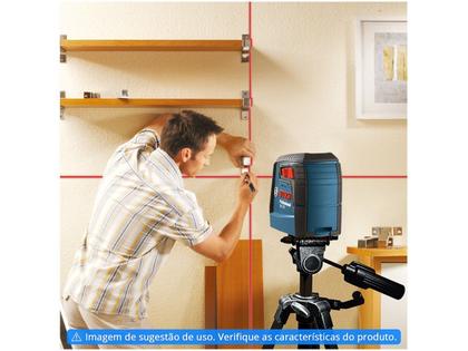 Imagem de Nivel a Laser de linha GLL 2-12 0601063BG0 Vermelha BOSCH