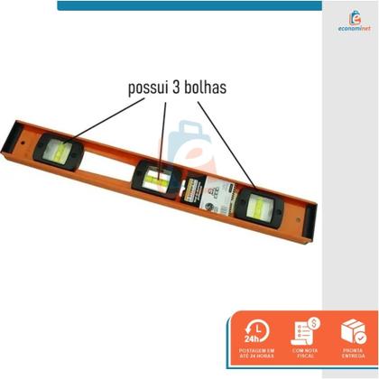 Imagem de Nível Aluminio 18 Polegadas Starfer