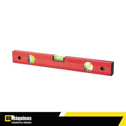 Imagem de Nível de Alumínio 40" 1000mm 3 Bolhas Com Régua 332299 MTX