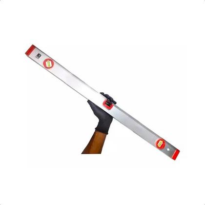 Imagem de Nível De Alumínio 80cm 3 Bolhas Profissional