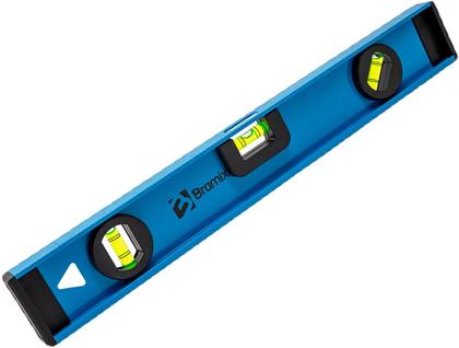 Imagem de Nível De Alumínio Reforçado Com Base Magnética Três Bolhas Profissional 20 Polegadas Bramix