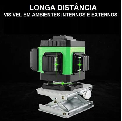 Imagem de Nível De Laser 3d Com 12 Linhas Automárico Profissional Maleta