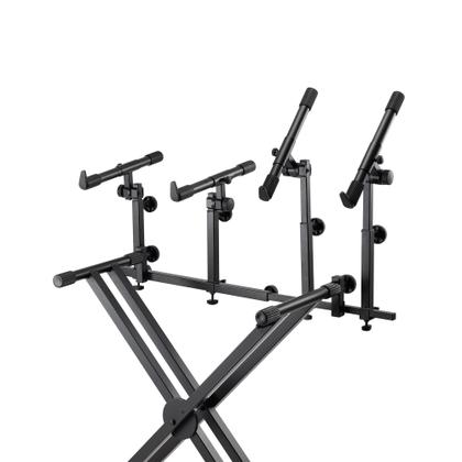 Imagem de Nível de teclado On-Stage KSA8500 Deluxe Black Metal