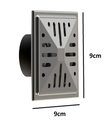 Imagem de Nivel Inox Quadrado Parede Piscina Alvenaria Cano 50mm