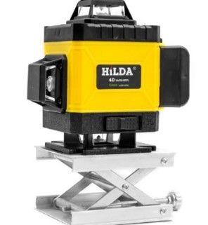 Imagem de Nível Laser 16 Linhas 4d Hilda Prof. Suporte Tripé 1,2m metal