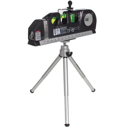 Imagem de Nível Laser 3 Linhas Nivelador Régua Trena Com Tripé Profissional