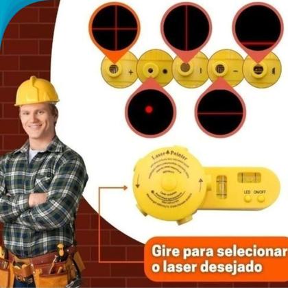 Imagem de Nível Laser 360 Ferramenta Indispensável Para Construção Em Estoque