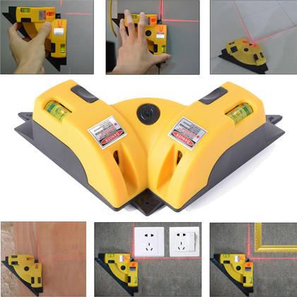 Imagem de Nivel laser 90 graus horizontal e vertical com prumo
