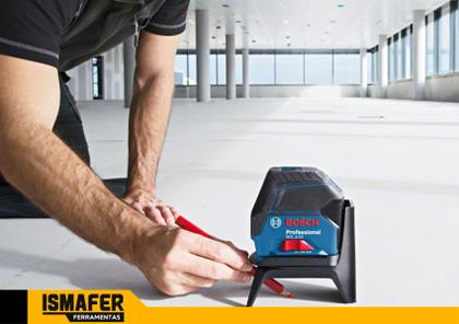 Imagem de Nivel Laser Combinado De Linhas 15 Metros Com Pontos Bosch Gcl 2-15 Com Case