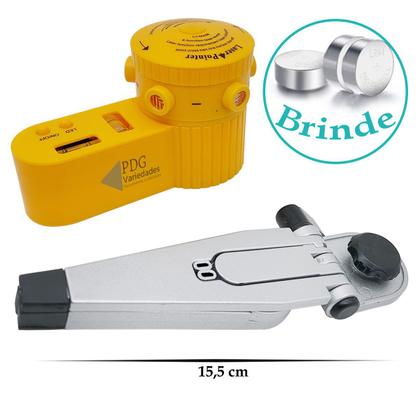 Imagem de Nível Laser Giratório 360 Profissional 5 em 1 Linha De Cruz Ponto Vertical Horizontal  Solo Lazer Nivelador Com Tripé