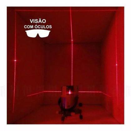 Imagem de Nível Laser Prof Automático - 5 Linhas Com Maleta Strong
