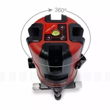 Imagem de Nível Laser Prof Automático - 5 Linhas Com Maleta Strong