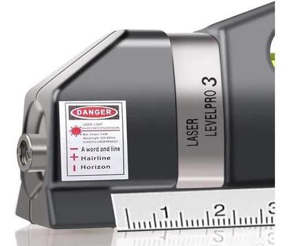 Imagem de Nível Laser Trena 2,5m Niveladora Piso Cerâmica Quadro + Nf