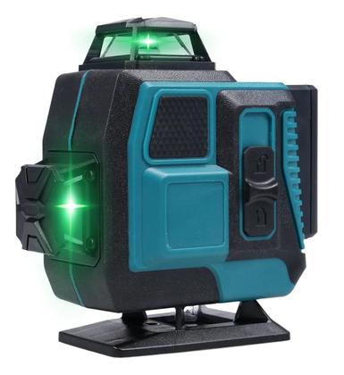 Imagem de Nível Laser Verde 4d 16 Linhas Automático 2 Bateria Com Tripé e Maleta