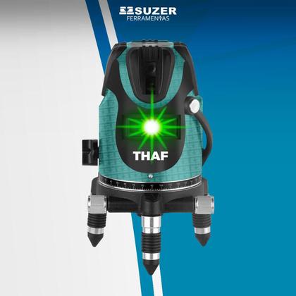 Imagem de Nível Laser Verde 5 Linhas Robusto Uso Profissional+ Bateria