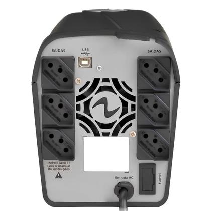 Imagem de No Break Ragtech Usb 1200Va entrada trivolt e saida de 115V