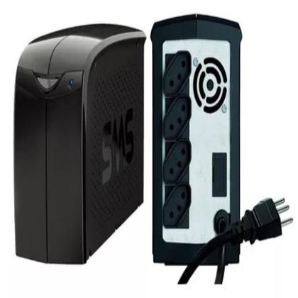 Nobreak 600va SMS Station II Entrada 115/220v e Saída 115v Imagem de Nobreak 600va SMS Station II Entrada 115/220v e Saída 115v