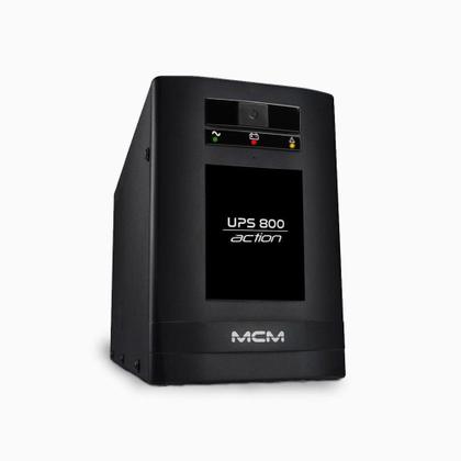 Imagem de Nobreak 800VA UPS0228 3.1, 6 Tomadas, Trivolt/115V - MCM