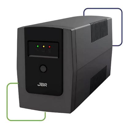 Imagem de Nobreak JBR Guard, 600 VA, Mono, 220-220v, Preto - GUARD600M2