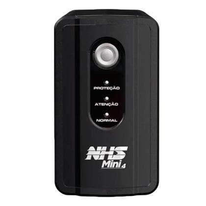 Imagem de Nobreak NHS Mini 4, 700VA, Bivolt, Semi Senoidail, 6 Tomadas, Preto - 90.B1.007100