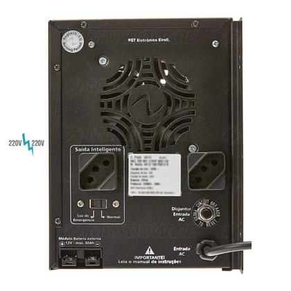 Imagem de Nobreak para Portão Basculante Deslizante 220V 1/2HP Senoidal 700VA 2 Baterias Internas - Ragtech