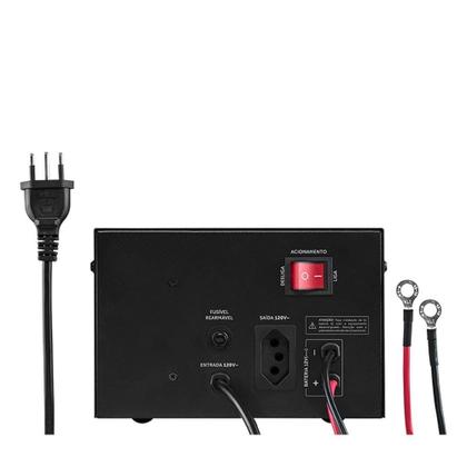 Imagem de Nobreak para Portão GNB 1000VA Intelbras, 120V, para Motores de Até 1/2 HP, Preto - 4822018