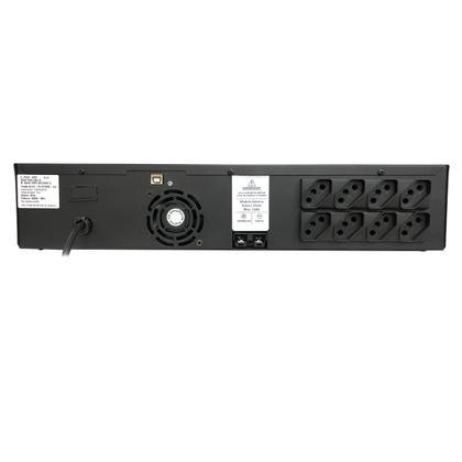 Imagem de Nobreak Ragtech Quadri 1200VA CBU-TI 60Hz 8 tomadas (Trivolt/115V) P/ Rack 19" 2U - 20QDW4261