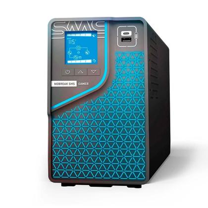 Imagem de Nobreak SMS Gamer, 2000VA, Senoidal, 8 Tomadas, WiFi, Entrada e Saida Bivolt- 29601