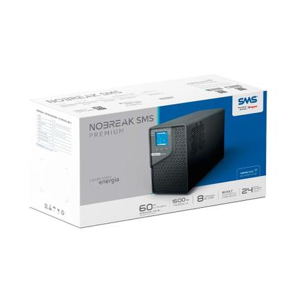 Imagem de Nobreak SMS Premium, 1800VA, 8 Tomadas de Saída, WiFi, Bivolt - 0029502