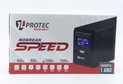 Imagem de Nobreak Speed 650VA Mono 220V com 6 Tomadas para Modem, Roteador, Games e CFTV