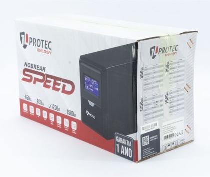 Imagem de Nobreak Speed 650VA Mono 220V com 6 Tomadas para Modem, Roteador, Games e CFTV