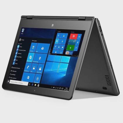 Imagem de Notebook 2 em 1 M11W Intel Atom 2GB 32GB Tela 11,6 W10 Cinza - Multilaser