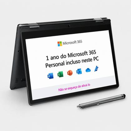 Imagem de Notebook 2 em 1 Positivo Duo C4128E Intel Celeron N4500 Windows 11 Home 4GB RAM 128GB eMMC 11” LED HD IPS - Cinza - Inclui Microsoft 365*