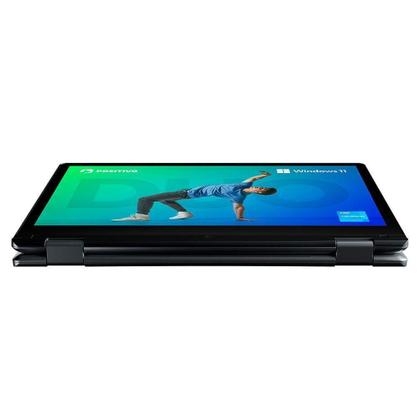 Imagem de Notebook 2 em 1 Positivo Duo C8128E Intel Celeron N4500 Windows 11 Home 8GB RAM 128GB eMMC 11” LED HD IPS - Cinza