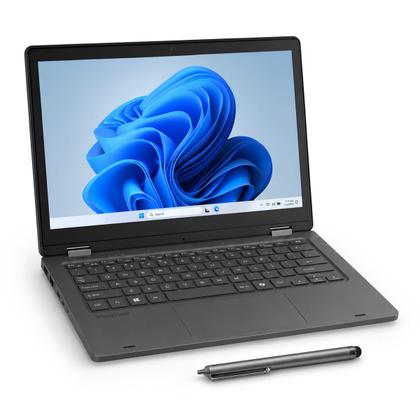 Imagem de Notebook 2 em 1 Positivo Duo Tela 11.6" Intel Celeron N4500 4GB 128GB eMMC 11 Cinza - C4128E