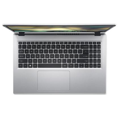 Imagem de Notebook Acer 15.6", Intel Core i3 12ª Geração N305 3.80Ghz, 8GB DDR4, 256GB SSD NVMe, Windows 11, Prata - Aspire 3 A315-510P-34XC 