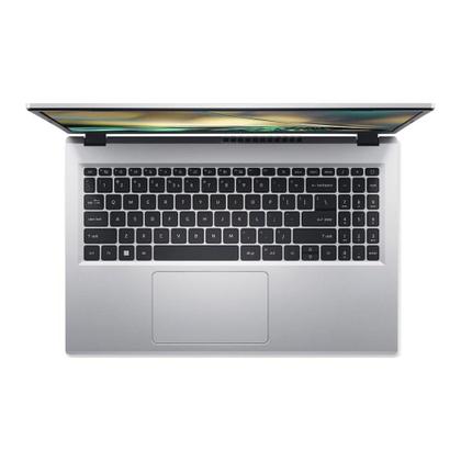 Imagem de Notebook Acer Aspire 3 A315-510P-34XC - Tela 15.6", Intel Core i3N305, 256GB SSD, 8GB RAM, Windows 11, Prata