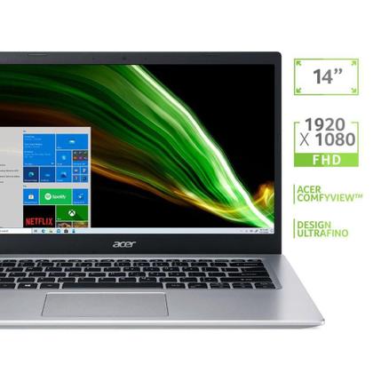 Imagem de Notebook Acer Aspire 5 A514-54-384J Intel Core i3 11ª Gen Windows 10 Home 8GB 256GB SSD 14' FHD