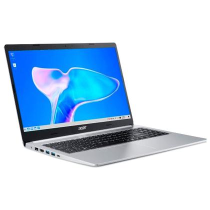 Imagem de Notebook Acer Aspire 5 A515-45-R36L AMD Ryzen 7-5700U RAM 16GB NVMe 512GB + SSD 1TB, Tela 15.6" FHD IPS, Prata - Linux