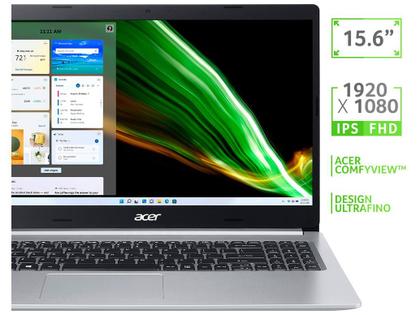 Imagem de Notebook Acer Aspire 5 A515-45-R36L AMD Ryzen R7 12GB RAM SSD 512 GB  15,6" Full HD Linux NX.AYDAL.00N