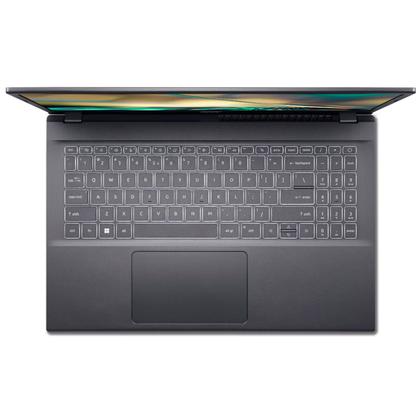 Imagem de Notebook Acer Aspire 5, Tela 15,6" Full HD, Intel Core I5-12450H 3.3GHz (4.4GHz Turbo Max), 8GB DDR4, SSD NVMe 256GB, Teclado ABNT2, Wi-Fi 6, Bluetooth, Linux - A515-57-51W5