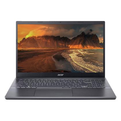 Imagem de Notebook Acer Aspire 5, Tela 15,6" Full HD, Intel Core I5-12450H 3.3GHz (4.4GHz Turbo Max), 8GB DDR4, SSD NVMe 256GB, Teclado ABNT2, Wi-Fi 6, Bluetooth, Linux - A515-57-51W5