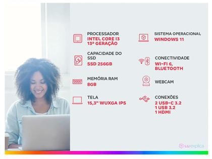 Imagem de Notebook Acer Aspire Go 15 Intel Core i3 8GB RAM